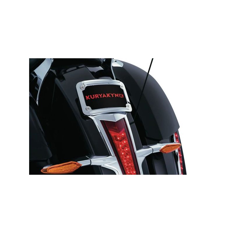 KURYAKYN LED LAYDOWN LICENSE PLATE FRAME FOR VICTORY TOURING