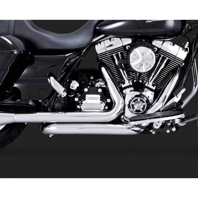 Vance & Hines Dresser Duals head pipes for HD Touring