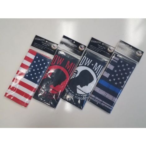 MOTORCYCLE FLAGS (6" X 9" OR 10" X 15")