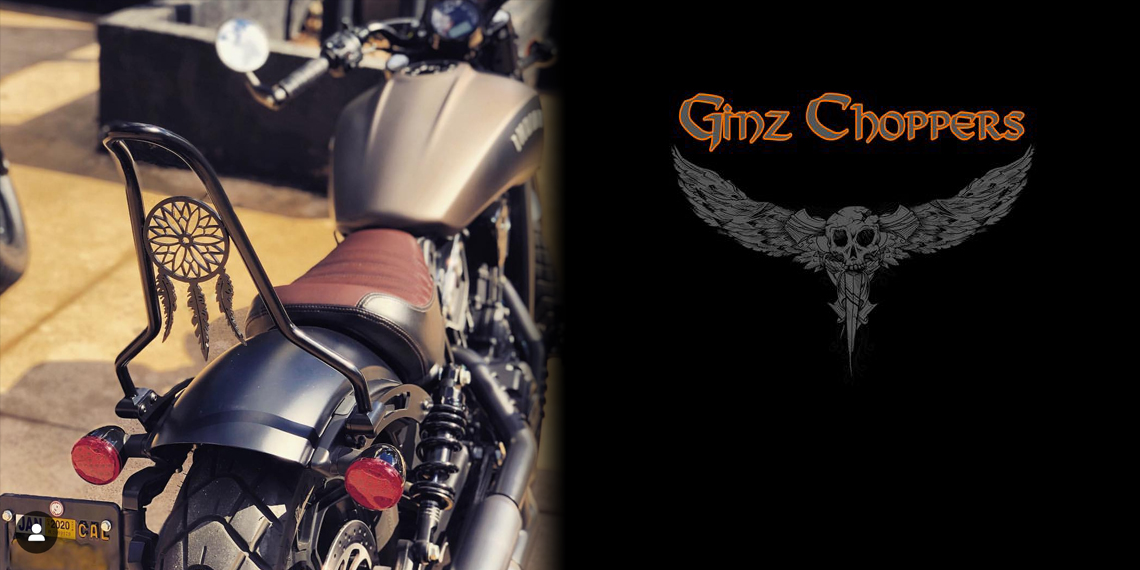 Ginz Choppers Sissy Bars for American Ironhorse, BBC, Big Dog