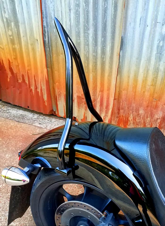 2015 Honda Fury with Ginz Choppers sissy bar